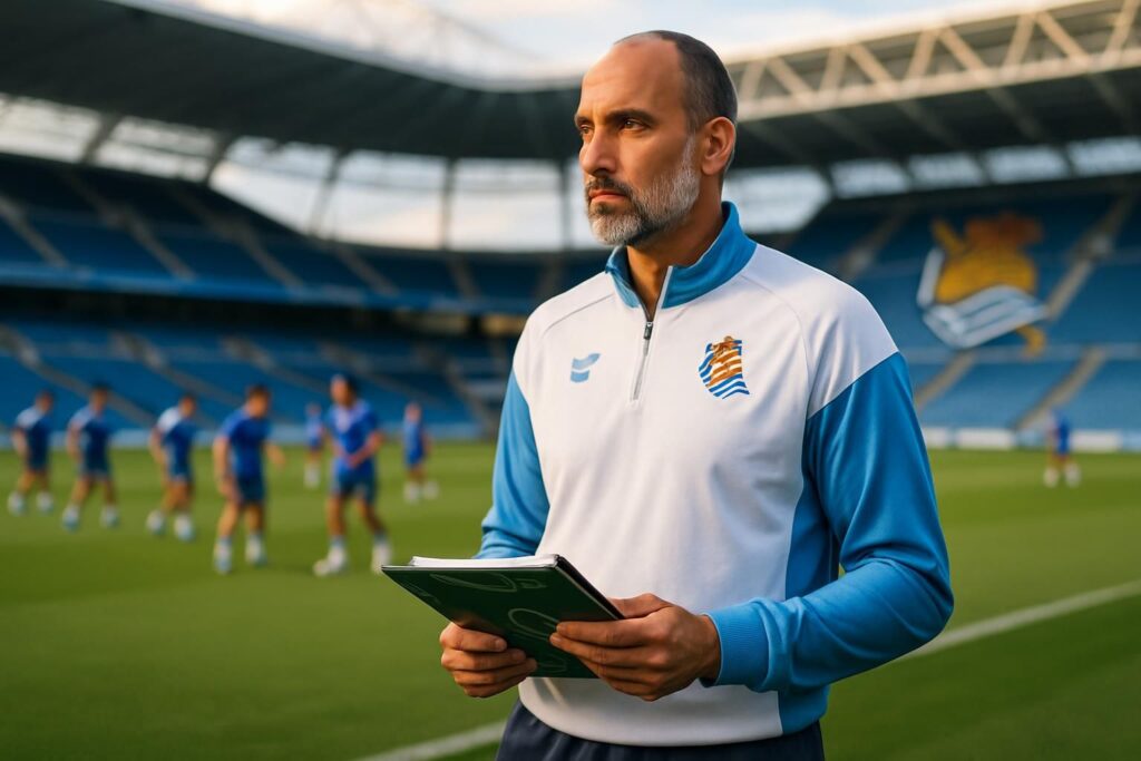 pellegrino matarazzo nommé nouveau entraîneur de la real sociedad, prêt à guider l'équipe vers de nouveaux succès.