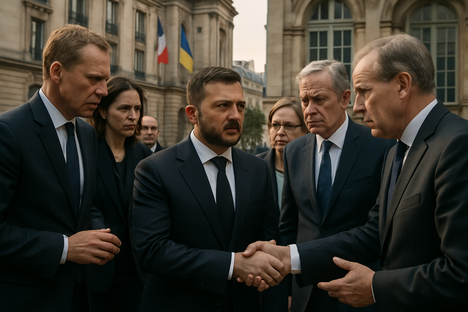 découvrez la visite de zelensky à paris, une étape clé sous une forte pression diplomatique, au cœur des enjeux actuels en ukraine.