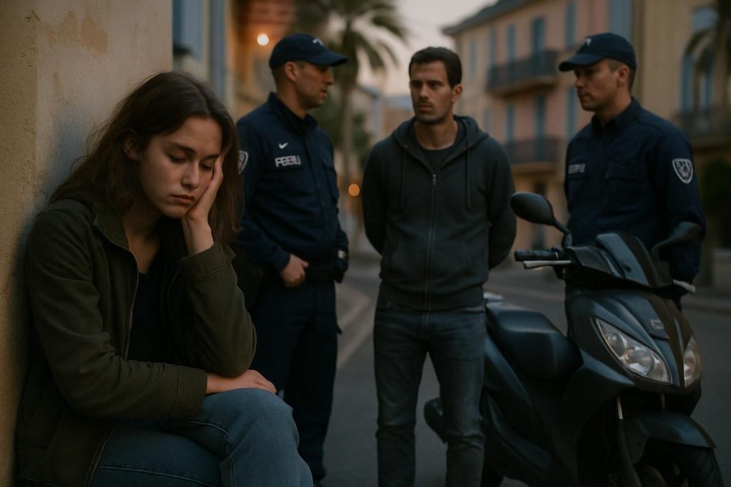 à nice, une jeune femme a été abattue. le propriétaire du scooter est en garde à vue pendant que l'enquête privilégie la piste familiale pour comprendre les circonstances de ce drame.