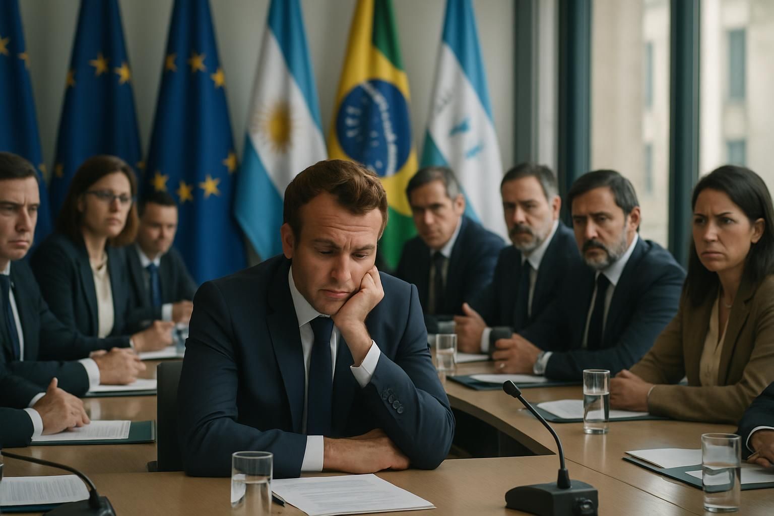 découvrez les enjeux du revers significatif d'emmanuel macron dans l'accord ue-mercosur et ses conséquences politiques et économiques.