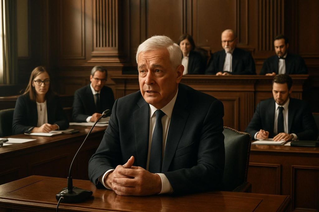 bruno gollnisch fait des confidences mesurées devant la cour d'appel concernant les assistants parlementaires du rn, révélant des détails prudents sur cette affaire.