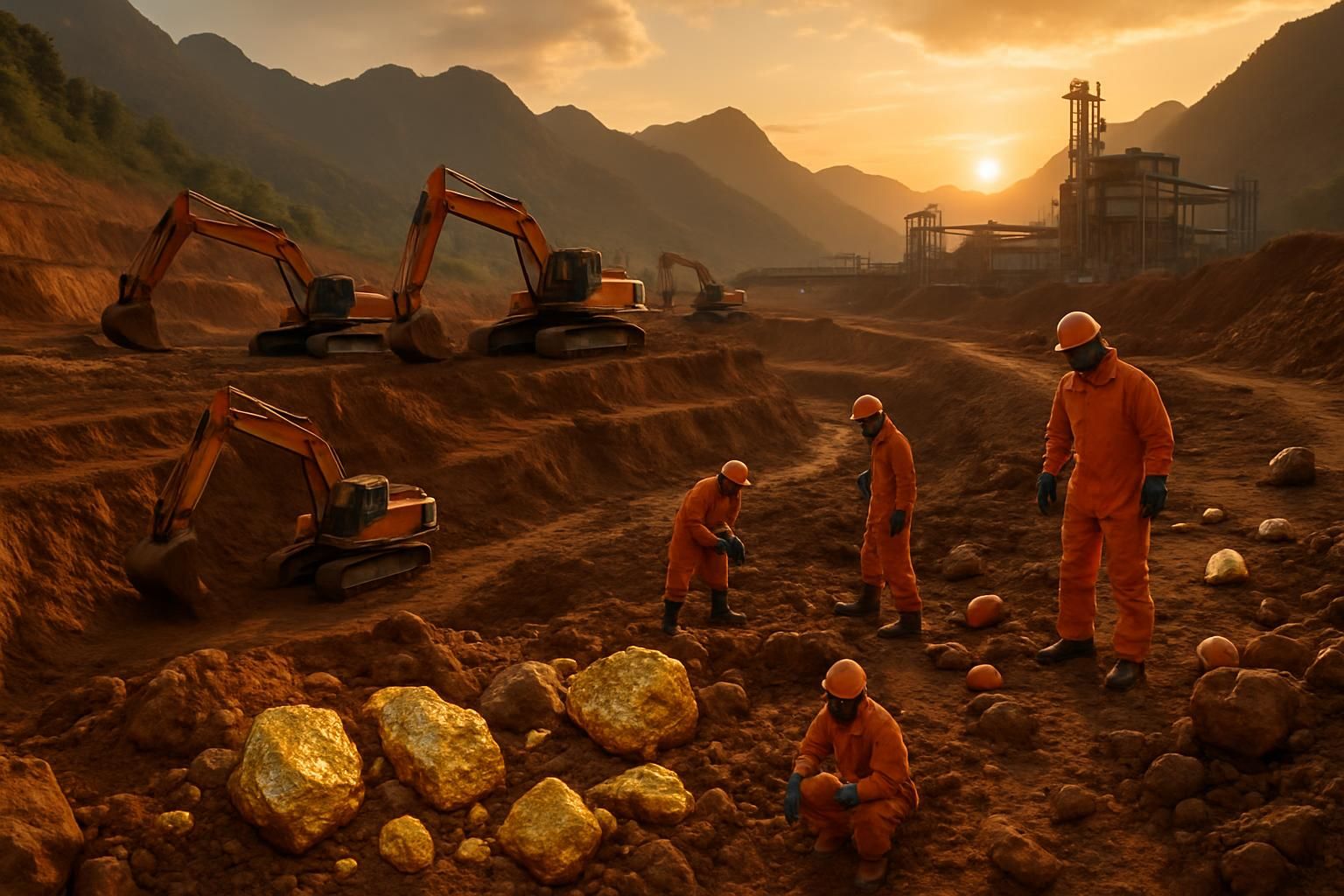 découverte majeure en chine : un gisement d'or évalué à 83 milliards de dollars, suscitant des répercussions économiques et géopolitiques importantes à travers une avancée géologique significative.