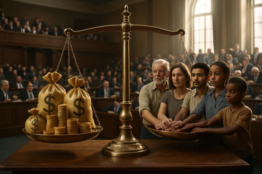 découvrez comment la démocratie met en place des mécanismes pour limiter l'accumulation excessive de richesse chez les plus aisés, favorisant ainsi une plus grande égalité sociale.