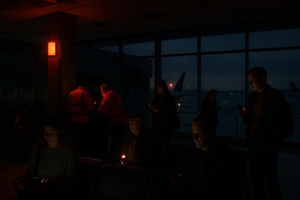 une courte coupure de courant a été signalée à l'aéroport international de memphis, causant quelques perturbations temporaires dans les opérations.
