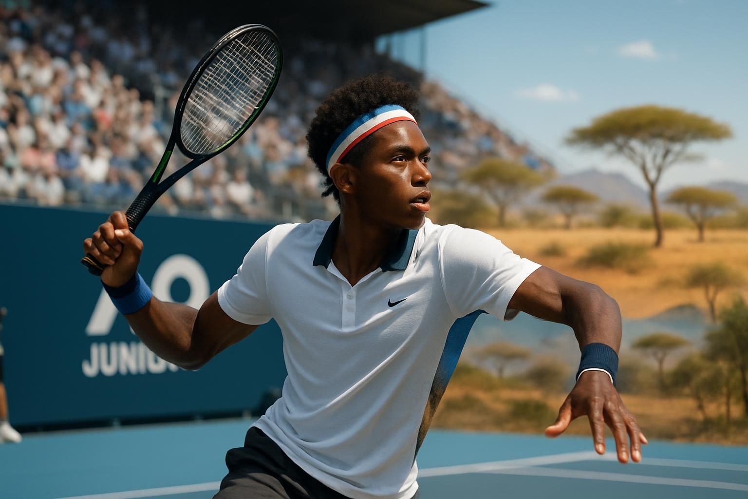 découvrez le parcours inspirant de ntungamili raguin, franco-botswanais, des terres du botswana aux courts prestigieux de l'open d'australie juniors, une ascension exceptionnelle dans le monde du tennis.
