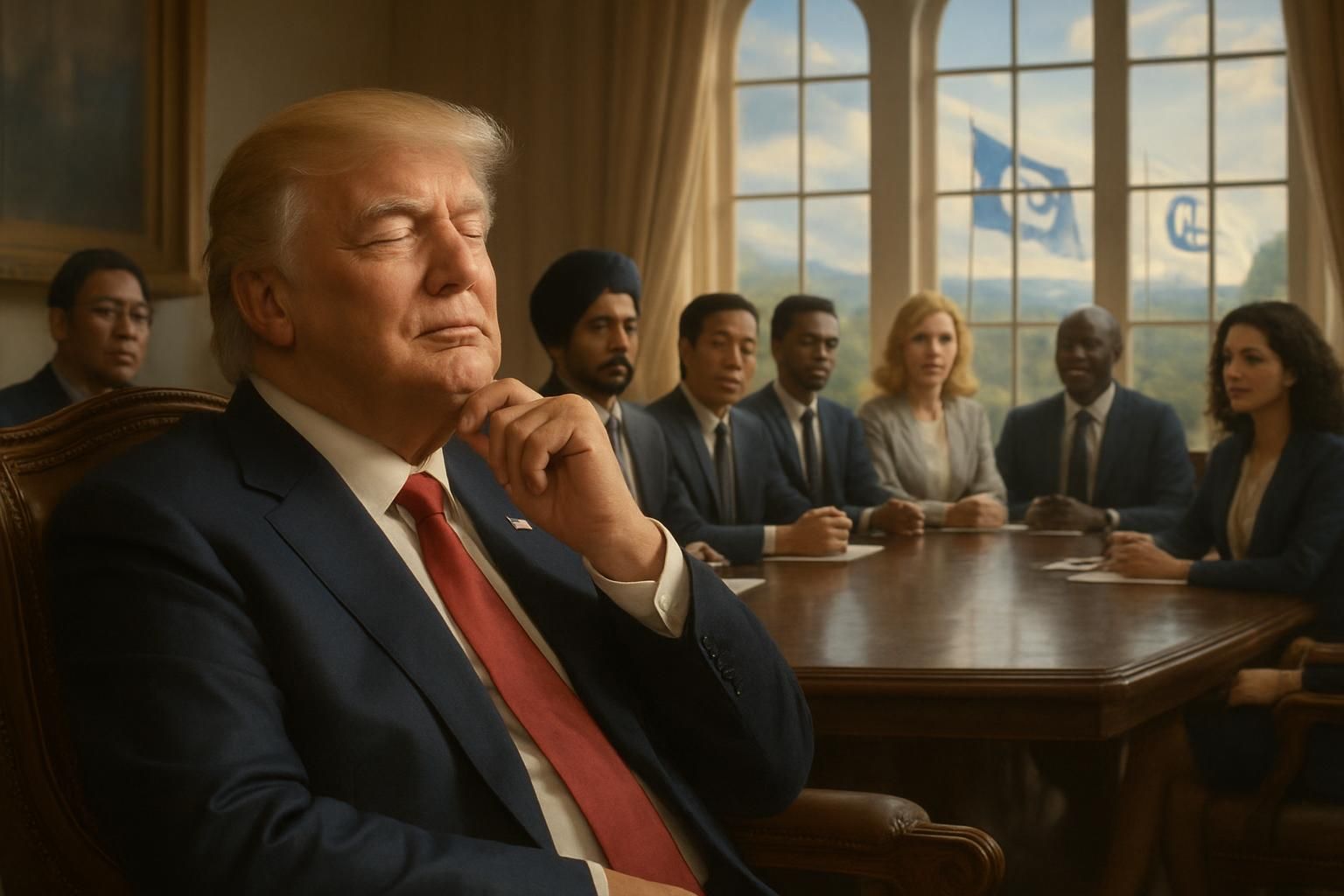 Donald Trump rêve de régner en maître incontesté grâce à son Conseil de la paix