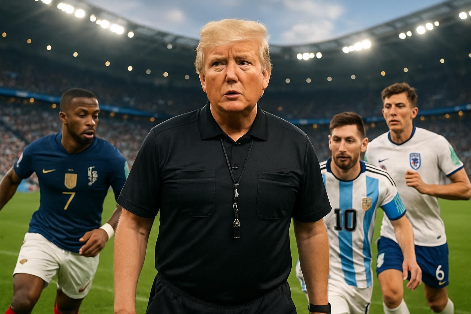découvrez le rôle surprenant de donald trump dans l'arbitrage de la prochaine coupe du monde et son impact inattendu sur le tournoi international.