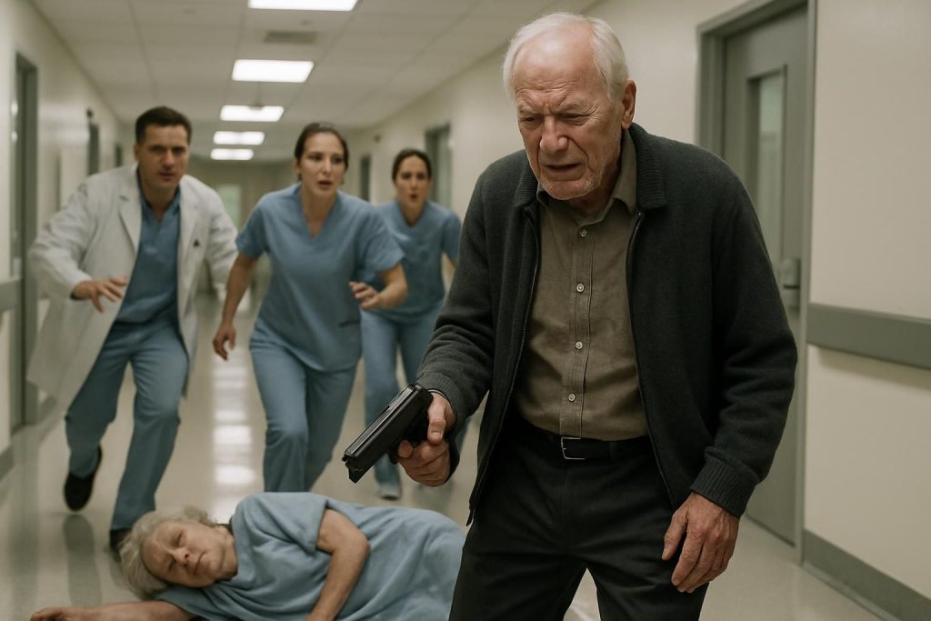 un drame tragique survient à l'hôpital où un homme de 81 ans tire mortellement sur son épouse. découvrez les circonstances bouleversantes de cet événement.