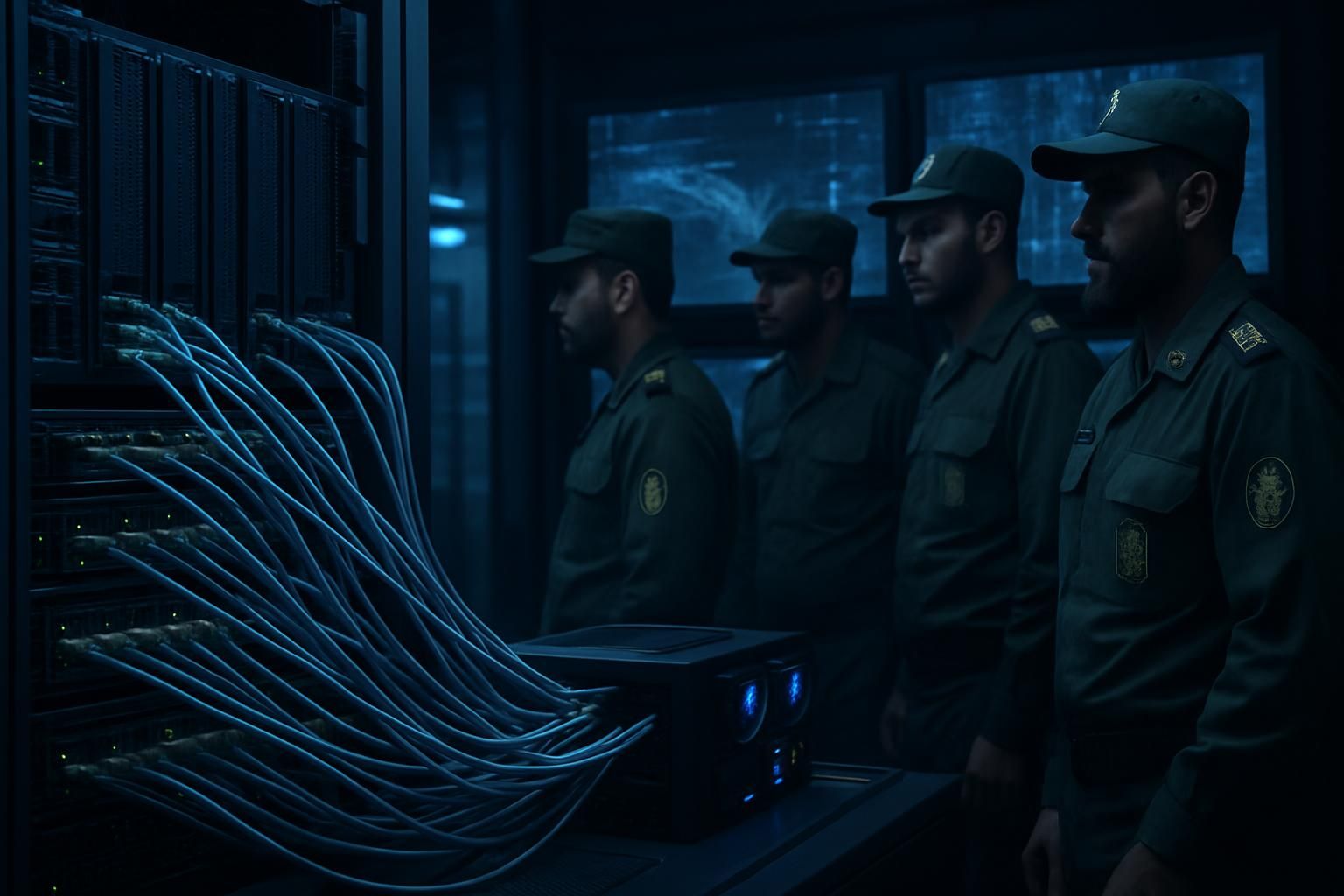 en iran, le réseau internet est désormais redirigé via un point de sortie unique contrôlé par les gardiens de la révolution, renforçant la surveillance et le contrôle des communications en ligne.