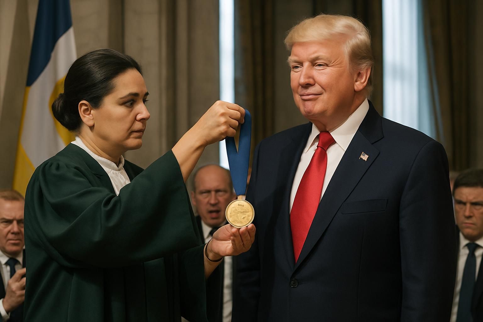 Géopolitique : Machado décerne sa médaille Nobel de la paix à Trump, suscitant la colère de la Norvège