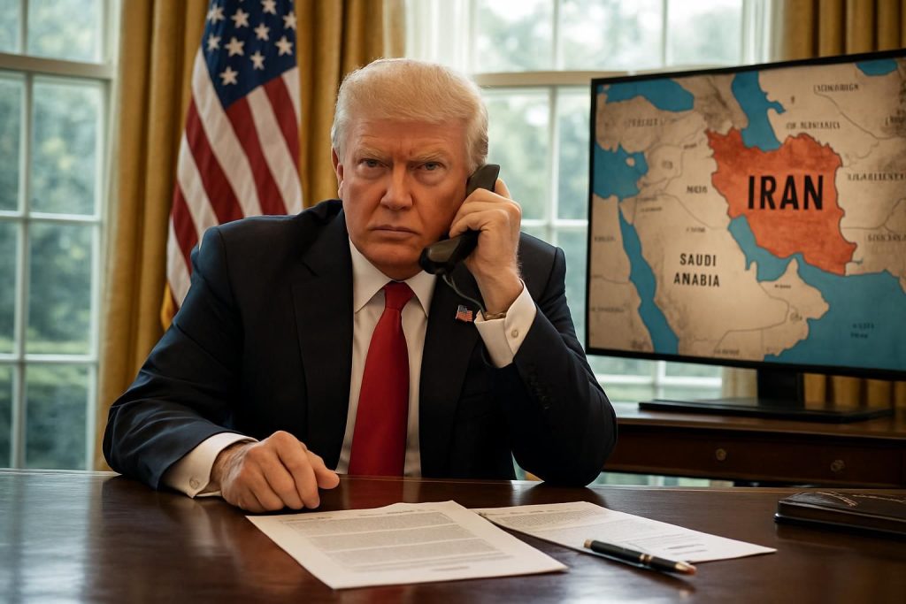 découvrez comment donald trump renforce la pression sur l’iran en lançant un ultimatum crucial, et les enjeux géopolitiques majeurs qui en découlent.