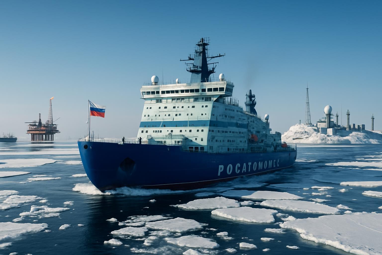 Géopolitique : la Russie s’impose en reine de l’Arctique grâce à la route maritime du Nord