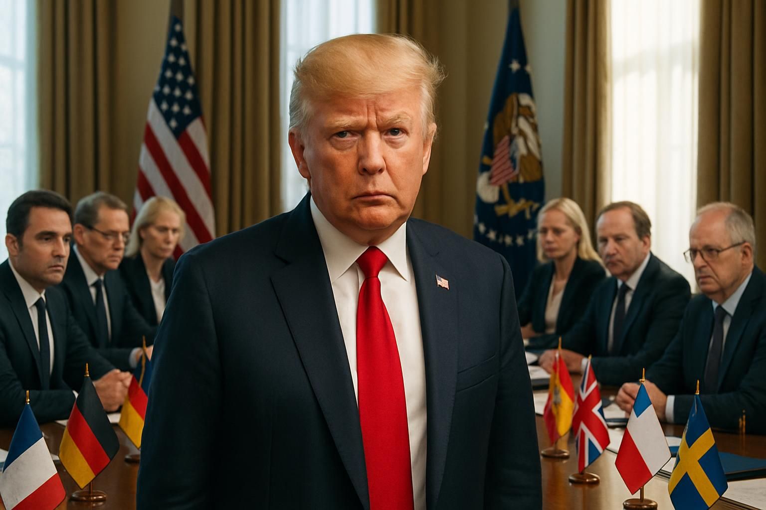 Groenland : Donald Trump avertit la France et sept nations européennes de l’imposition imminente de nouveaux droits de douane dès le 1er février
