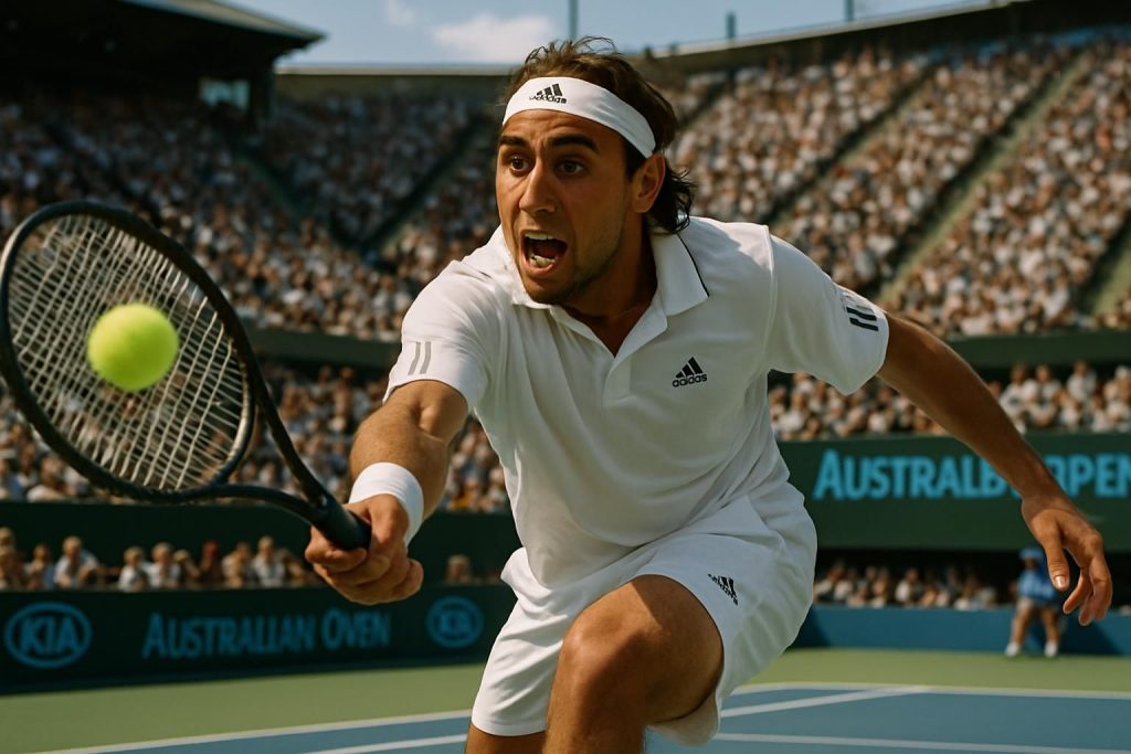 revivez la performance inoubliable de marcos baghdatis il y a 20 ans, lors d'une quinzaine exceptionnelle à l’open d’australie, marquée par des moments surprenants et hors du commun.