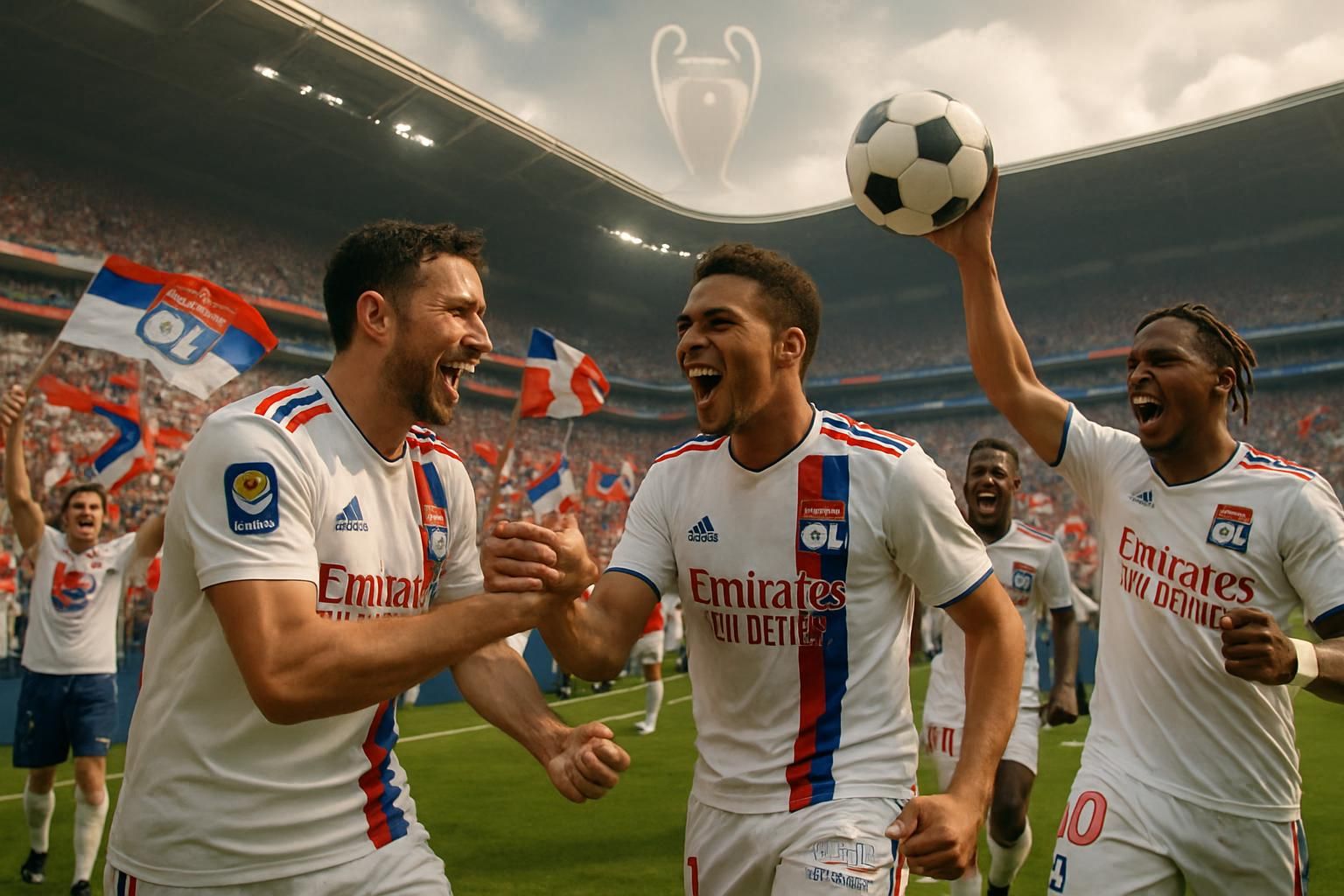 l'ol sécurise sa place dans le top 4 de la ligue 1 et se prépare à relever de grands défis en ligue des champions avec de fortes ambitions.