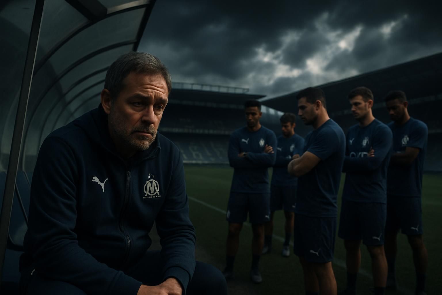 analyse de la saison difficile de l'om marquée par un leadership défaillant et une fracture profonde entre joueurs et dirigeants après un désastre européen.