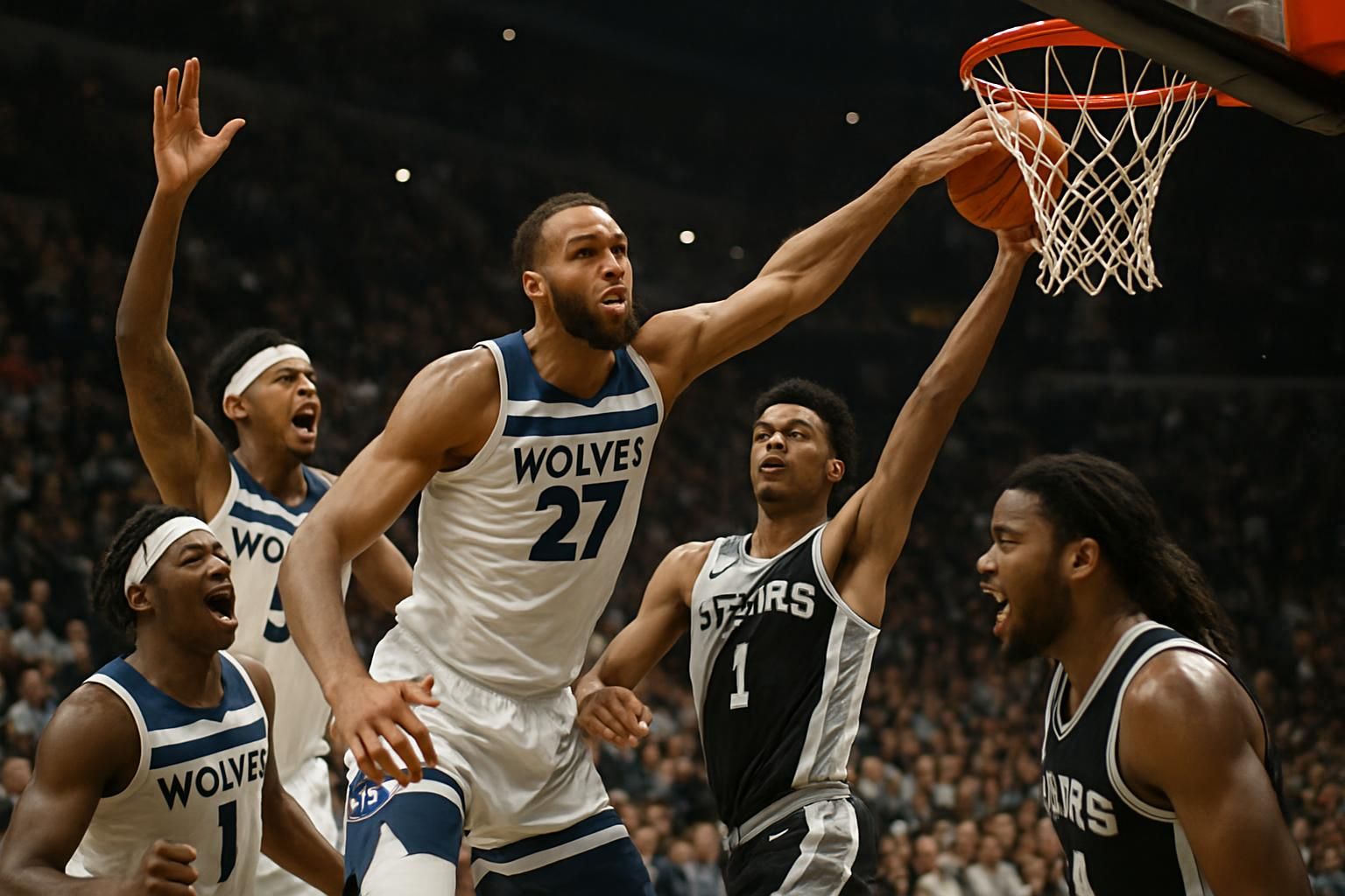 découvrez comment les minnesota timberwolves et rudy gobert ont remporté leur confrontation face aux san antonio spurs, menés par victor wembanyama, lors d'un match intense de nba.