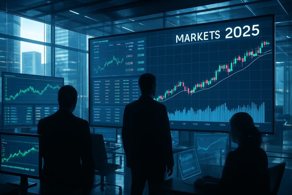 découvrez les tendances clés des marchés financiers en 2025, une année marquée par la stabilité et la continuité des dynamiques économiques.