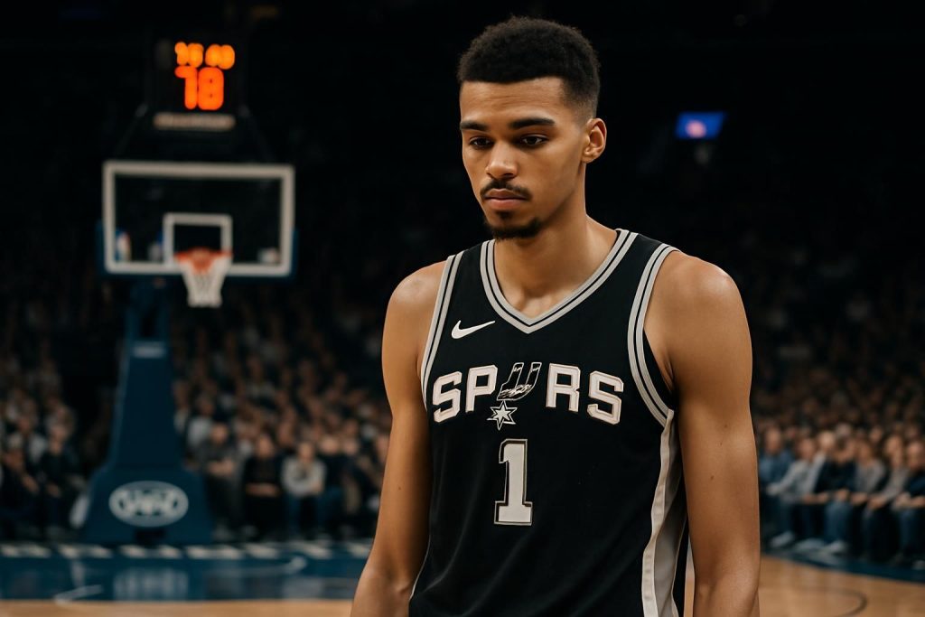 découvrez la performance discrète de victor wembanyama lors de la défaite des spurs face à charlotte en nba. analyse et détails du match.