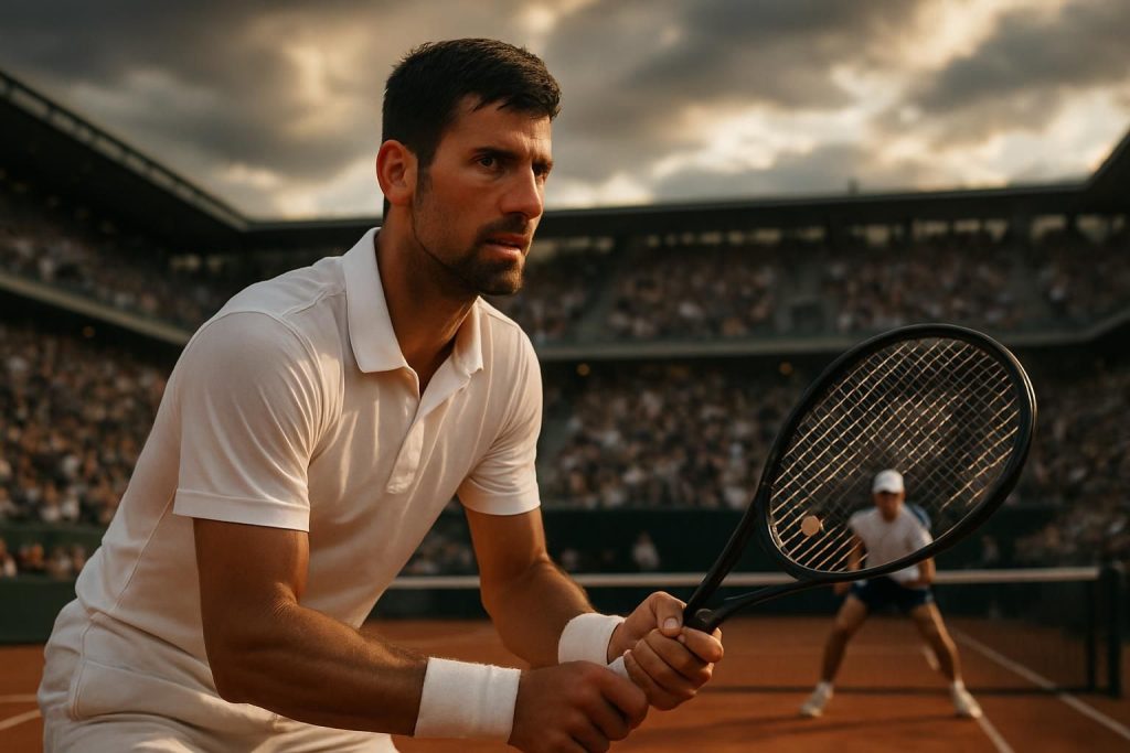 découvrez comment novak djokovic a atteint les demi-finales sans perdre un set depuis le 3e tour, un exploit impressionnant avant son affrontement crucial contre jannik sinner.