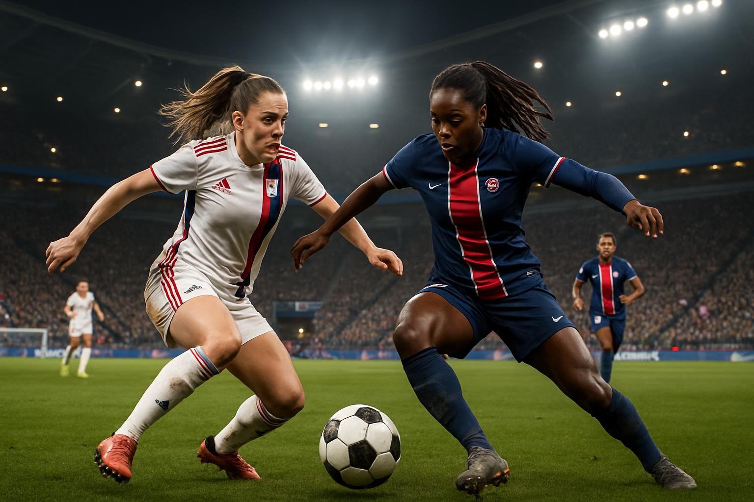 découvrez si l'ol lyonnais réussira à remporter une septième victoire consécutive face au psg ce dimanche en arkema première ligue. un duel intense à ne pas manquer !