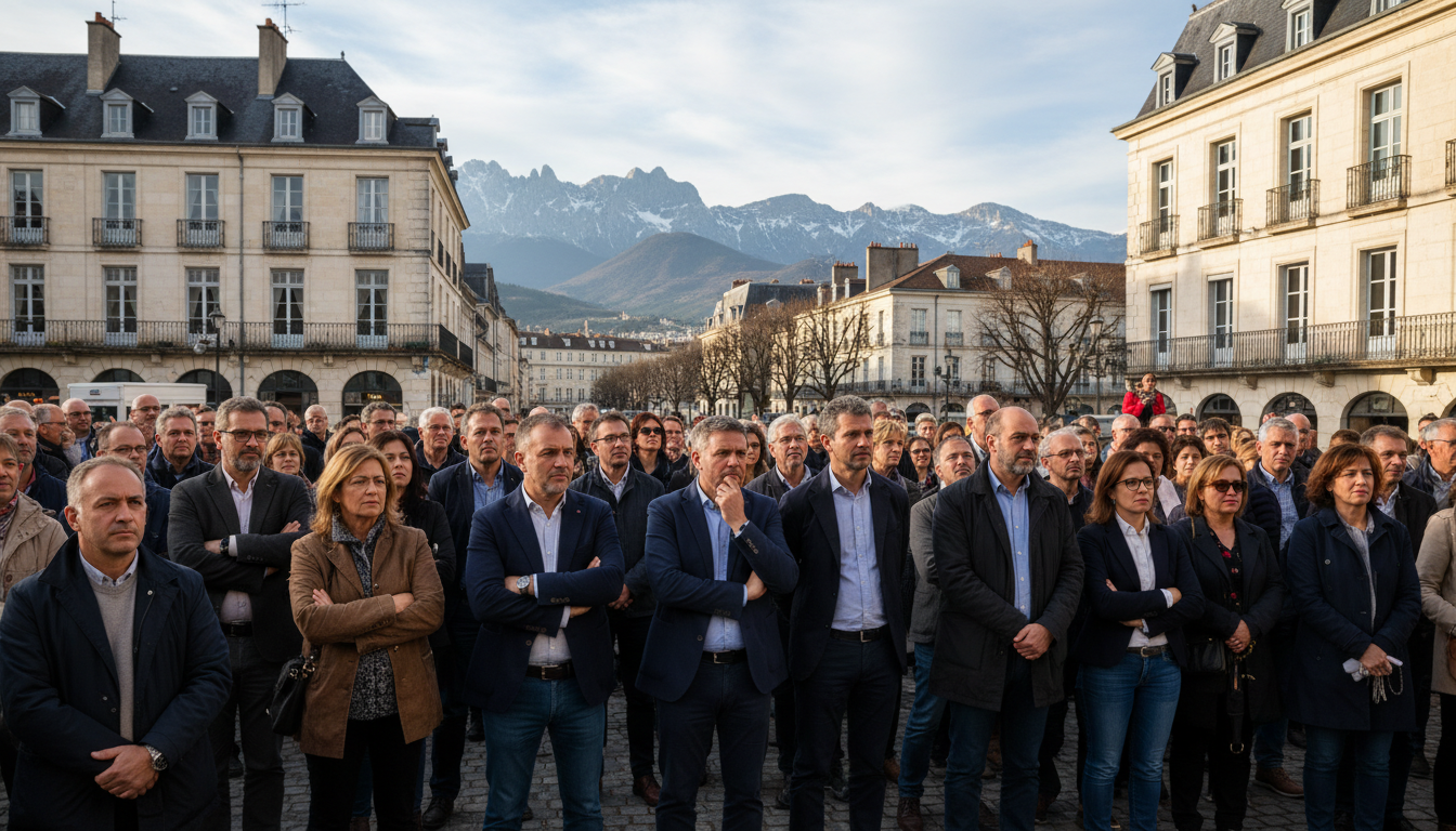 découvrez le premier meeting du rassemblement national à pau, rassemblant près d'une centaine de participants engagés pour débattre et soutenir leurs idées politiques.
