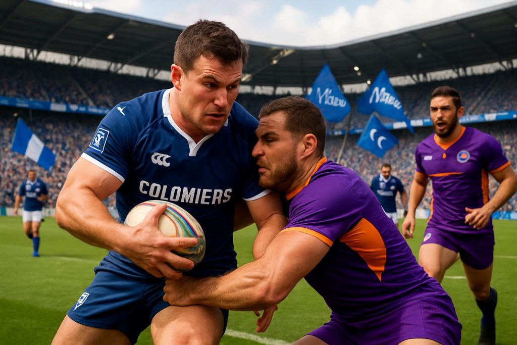 découvrez comment colomiers et provence rugby maintiennent la pression sur le rc vannes dans la course au sommet de la pro d2, avec des performances clés et des enjeux cruciaux.