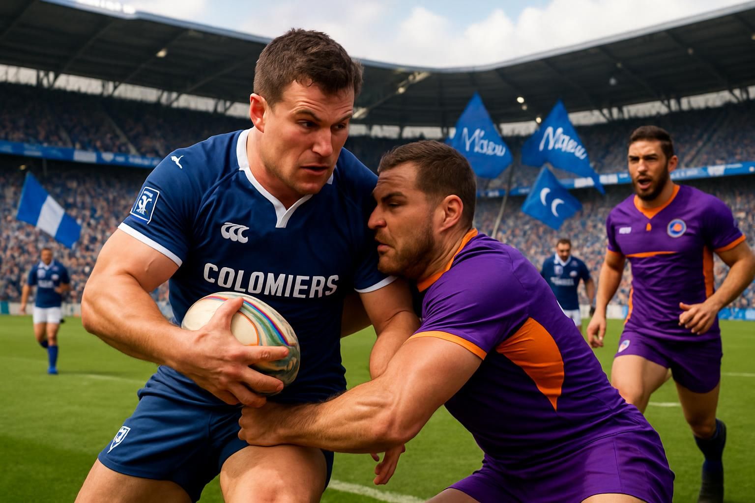 découvrez comment colomiers et provence rugby maintiennent la pression sur le rc vannes dans la course au sommet de la pro d2, avec des performances clés et des enjeux cruciaux.