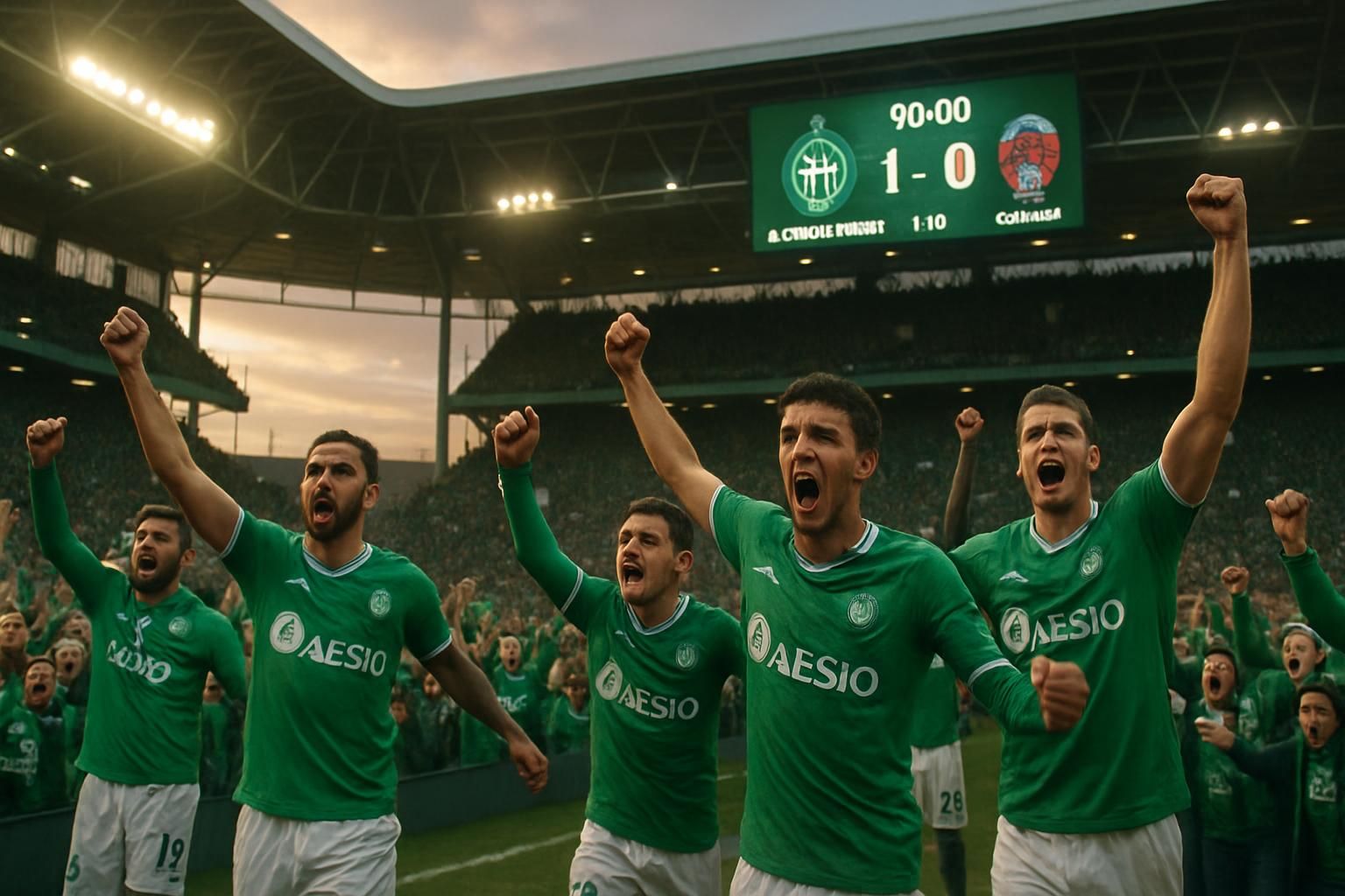 saint-étienne, malgré des difficultés, a su convaincre et retrouver le podium grâce à sa victoire face à clermont, consolidant ainsi sa position dans le championnat.