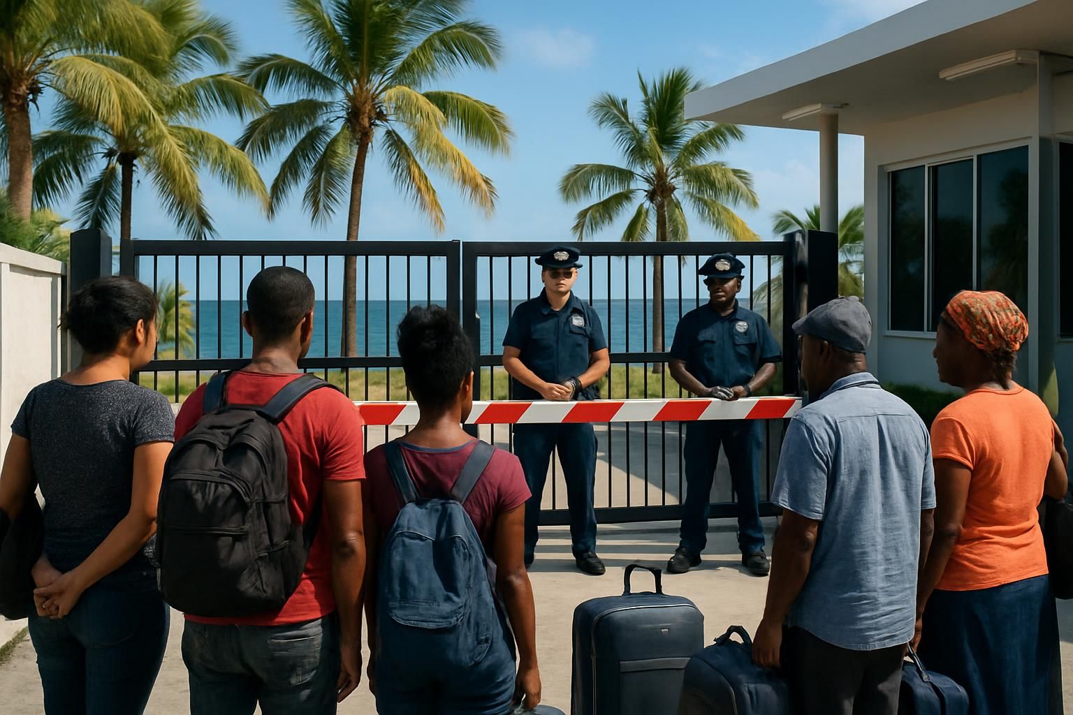 saint-kitts-et-nevis ferme ses frontières aux demandeurs d'asile haïtiens, affectant les flux migratoires et les perspectives d'accueil dans la région.