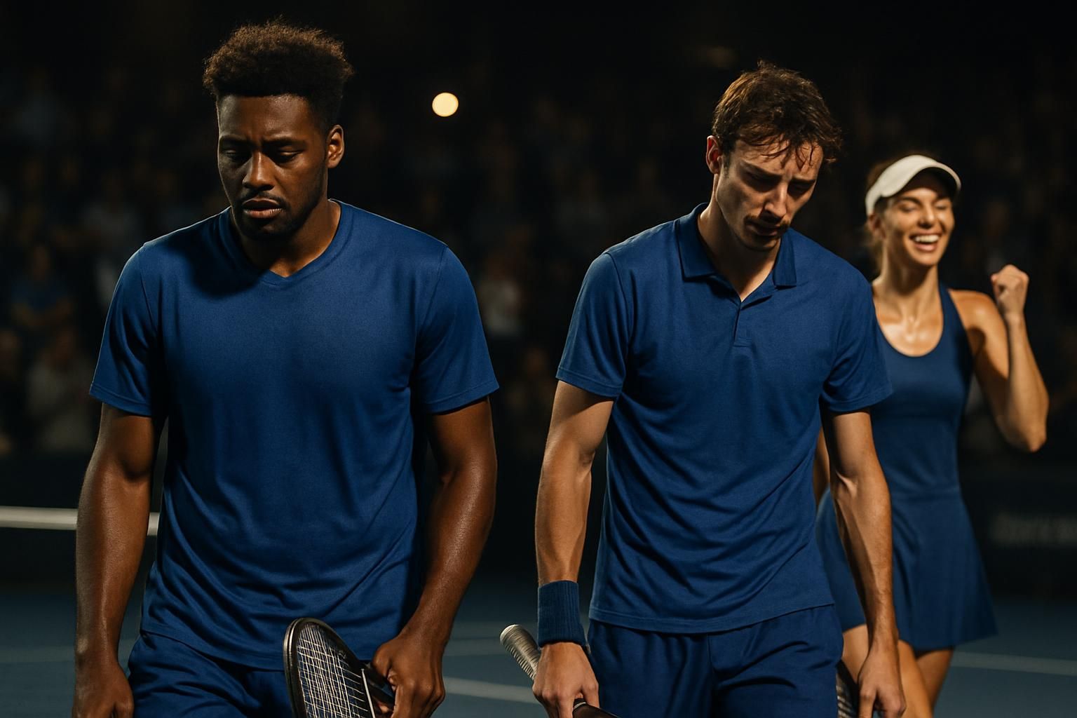 retour sur une soirée contrastée pour les bleus : giovanni mpetshi perricard et ugo humbert quittent la compétition, tandis que varvara gracheva continue son parcours avec détermination.