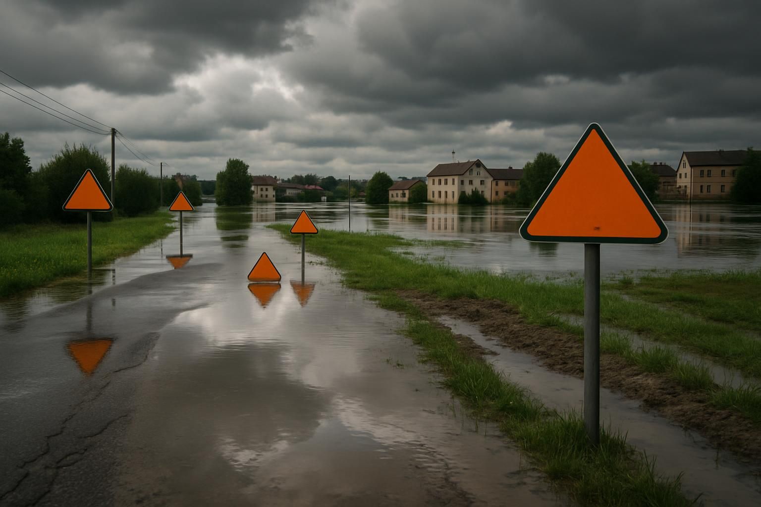 trois départements restent en vigilance orange en raison des sols saturés d'eau, augmentant les risques de crue et d'inondations. restez informés et prudents face à la situation.