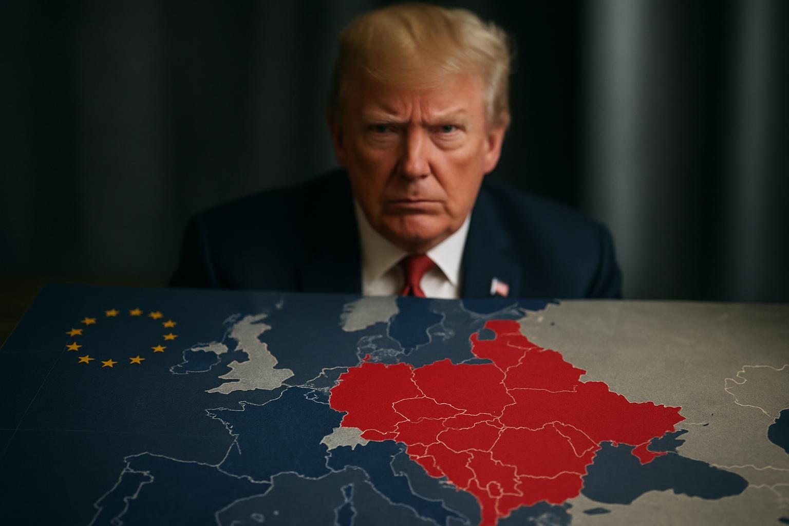 découvrez les résultats du sondage tf1 info révélant que sept pays de l'union européenne considèrent donald trump comme un 'ennemi de l'europe', illustrant les tensions politiques actuelles.