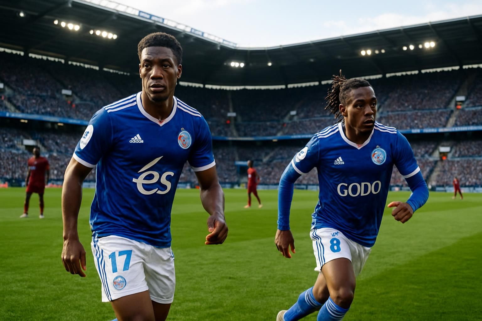 découvrez le début du match strasbourg vs metz avec doué et godo titulaires dans le onze de départ. suivez les performances et les moments clés de cette rencontre excitante.