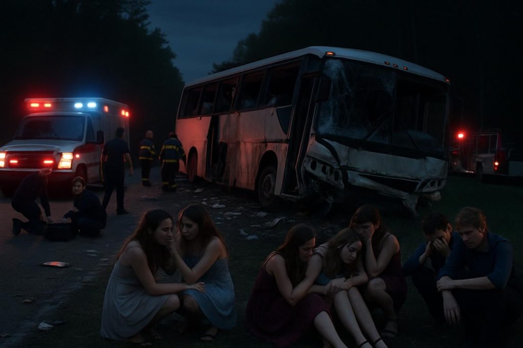 un accident tragique lors d'une soirée de célébration fait 17 victimes, dont 16 lycéens, mettant en lumière une perte dévastatrice et suscitant une grande émotion.