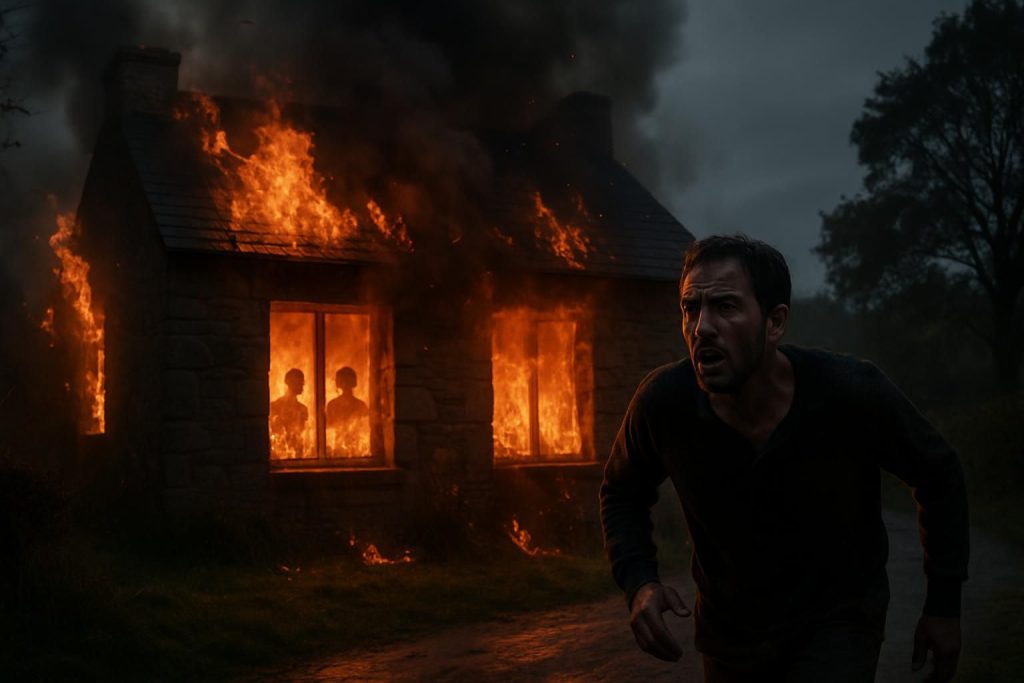 deux frères adolescents meurent dans un incendie en bretagne, laissant leur père bouleversé et en quête d'aide. retour sur cette tragédie familiale.