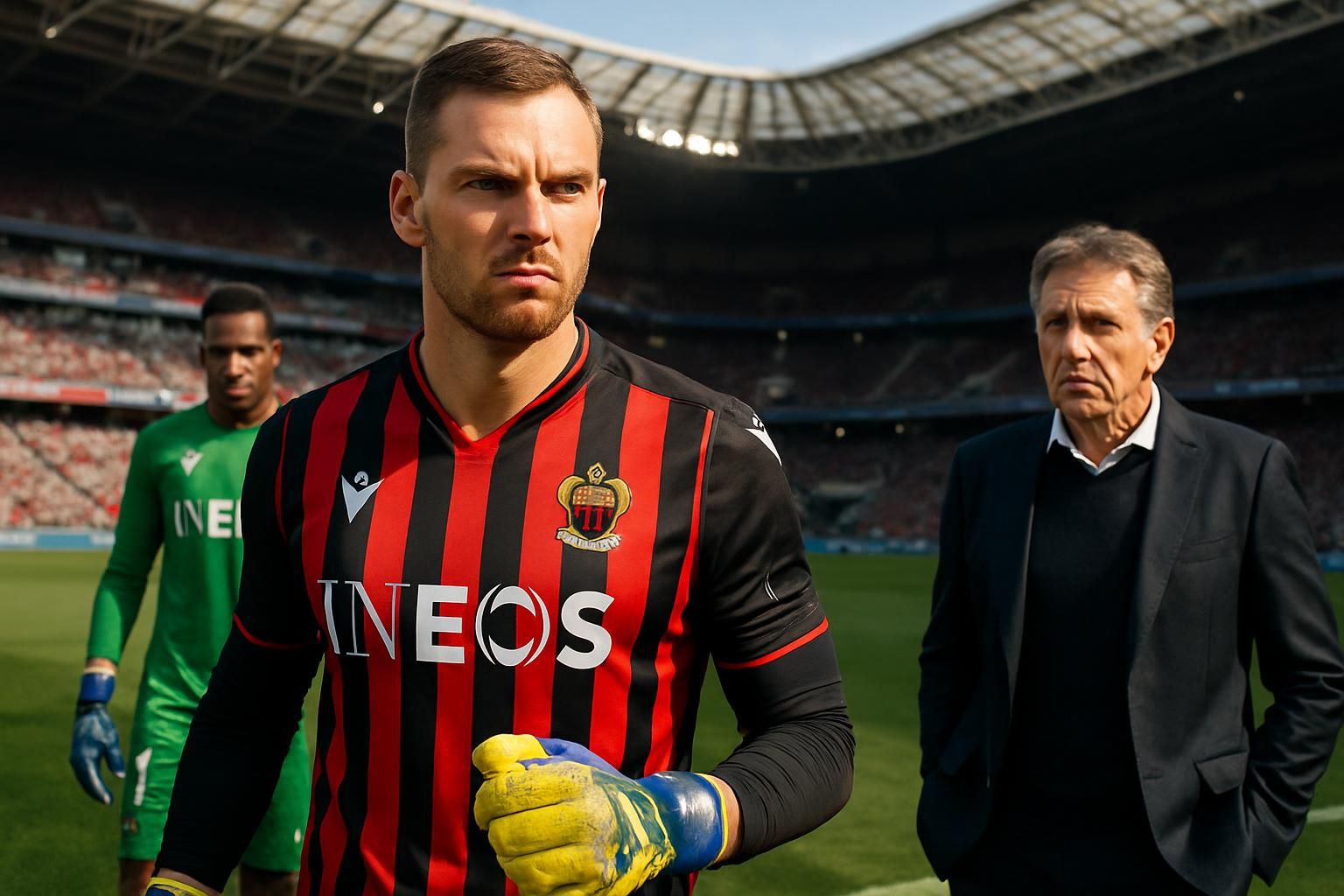 à nice, maxime dupé s'impose face à yéhvann diouf dans la hiérarchie des gardiens, malgré les réserves exprimées par l'entraîneur claude puel.