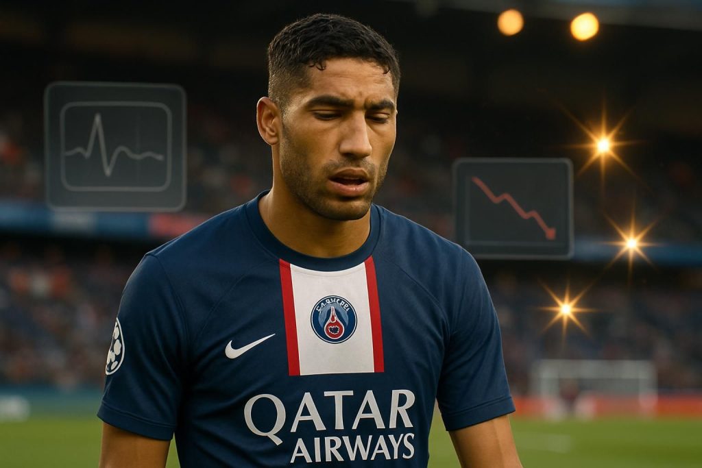 analyse approfondie des raisons expliquant la baisse de forme d'achraf hakimi au psg, explorant ses performances, son adaptation et les défis rencontrés.