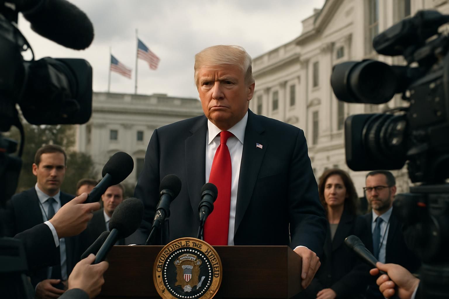 affaire epstein : donald trump demande aux médias de supprimer toute référence à jeffrey epstein dans leurs articles.