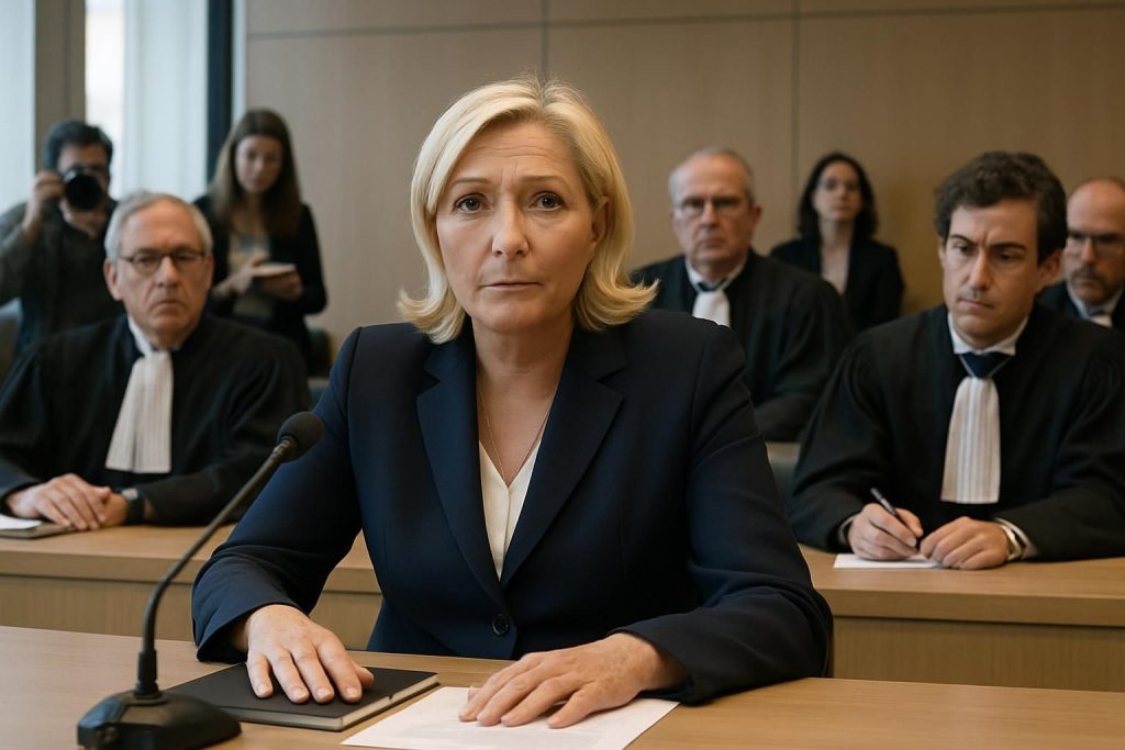 lors du procès, le pen abandonne l'accusation de complot et reconnaît une simple erreur involontaire.
