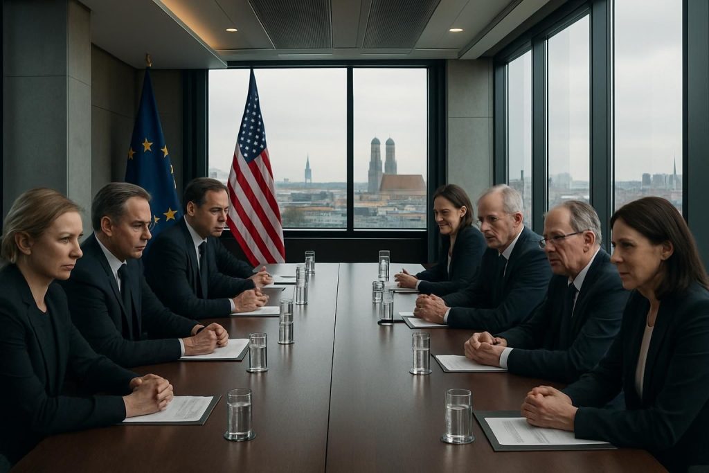 découvrez l'analyse un an après la conférence de munich de j.d. vance, explorant les tensions persistantes et le fossé profond entre les états-unis et l'europe.