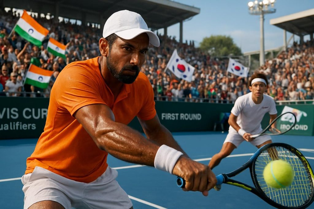 découvrez comment l'inde et la corée du sud ont surpris les experts en renversant les pronostics lors du premier tour des qualifications de la coupe davis.