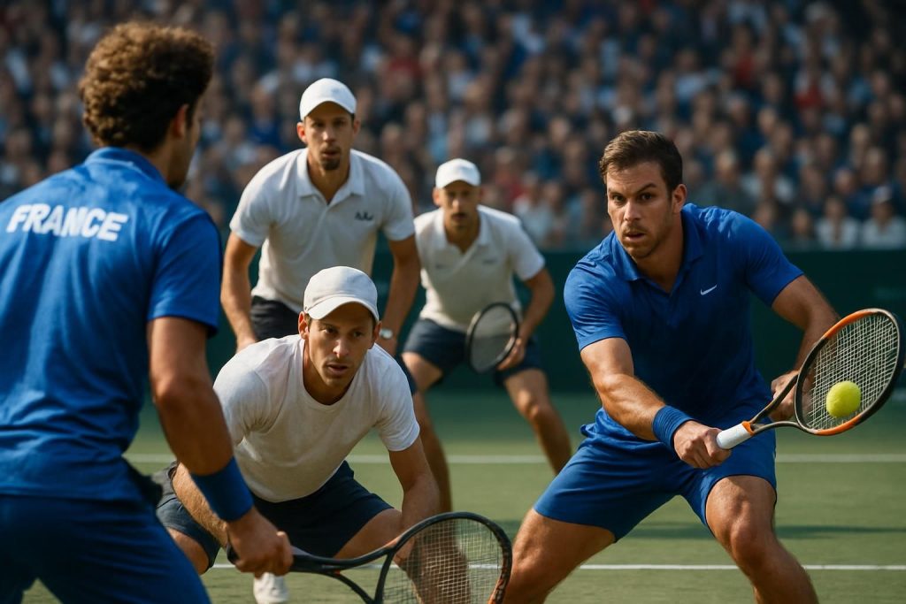 découvrez comment l'équipe de france de coupe davis a été défiée par des outsiders classés 200e et 300e à l'atp, avec une défense impressionnante malgré les tentatives de changement.