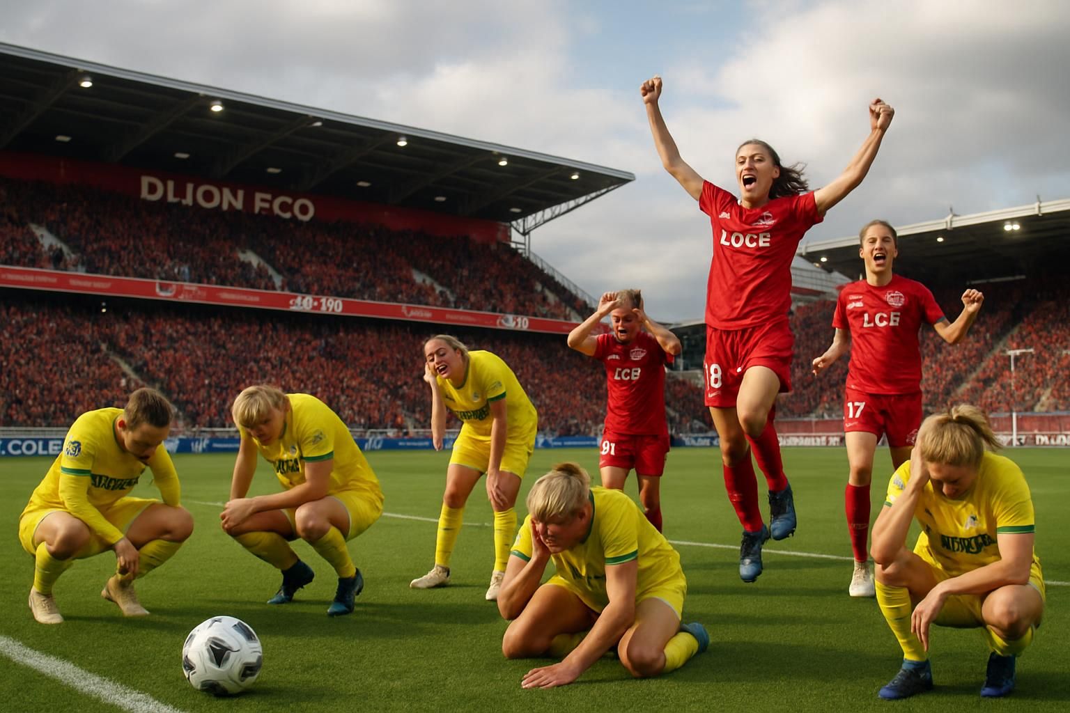 le fc nantes féminin éliminé dès les premiers tours de la coupe de la ligue lors du match à dijon, une défaite surprise qui marque un coup d'arrêt pour l'équipe.