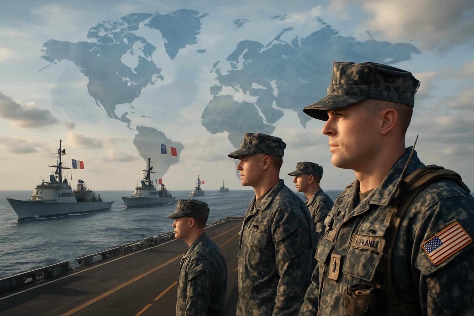 De l’US Navy aux forces marines européennes : comment la géopolitique et les politiques nationales dopent les recrutements