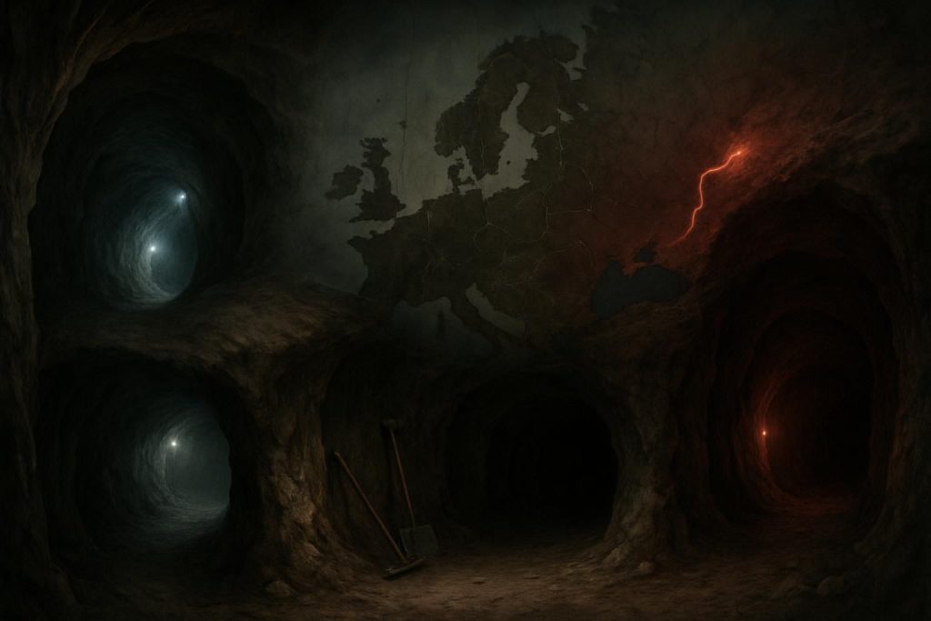 des tunnels clandestins découverts en europe dévoilent un réseau d'entrée illégal, avec la russie mise en cause dans cette affaire préoccupante.