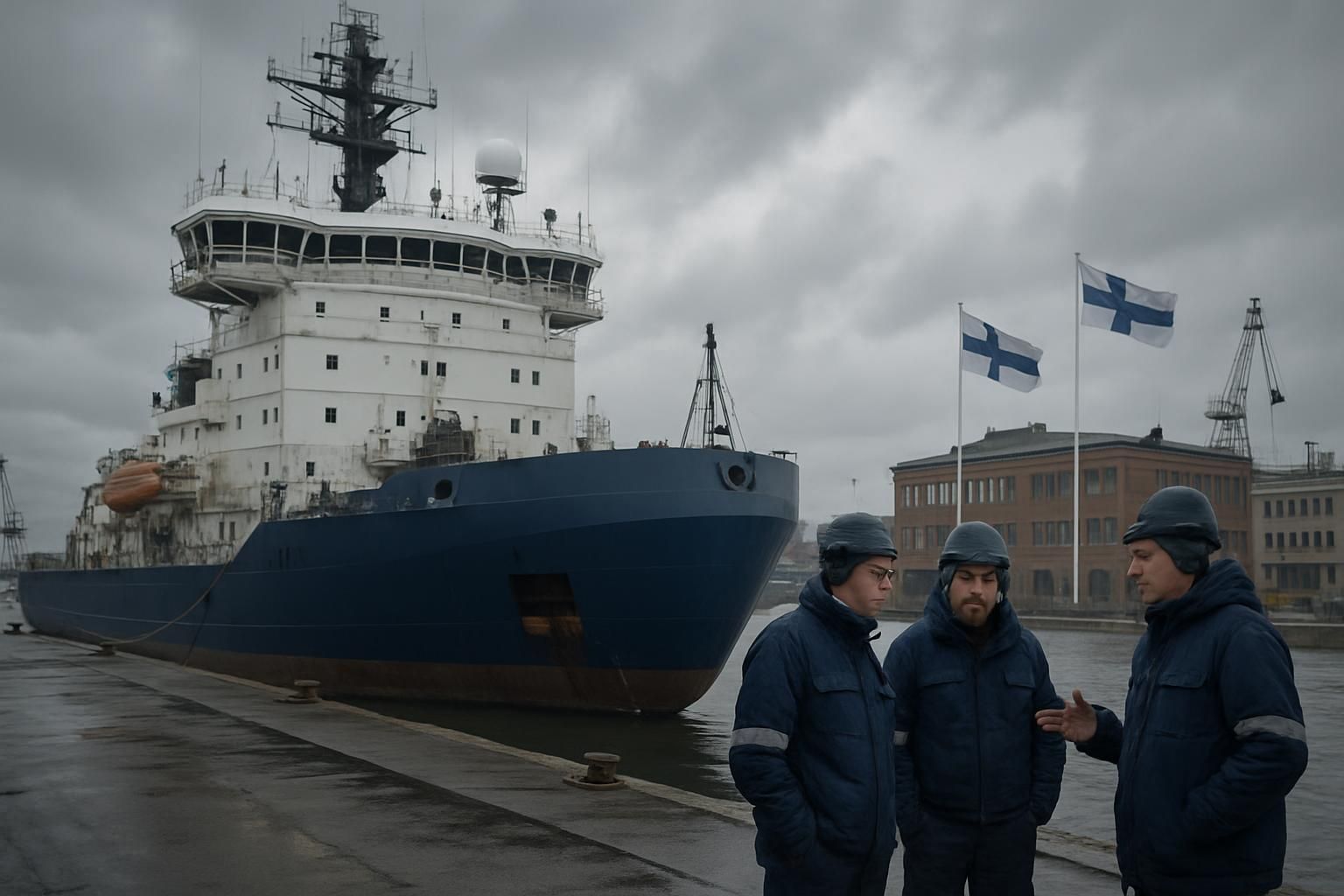 En Finlande, des interrogations émergent suite au contrat de fourniture de brise-glaces destiné aux États-Unis