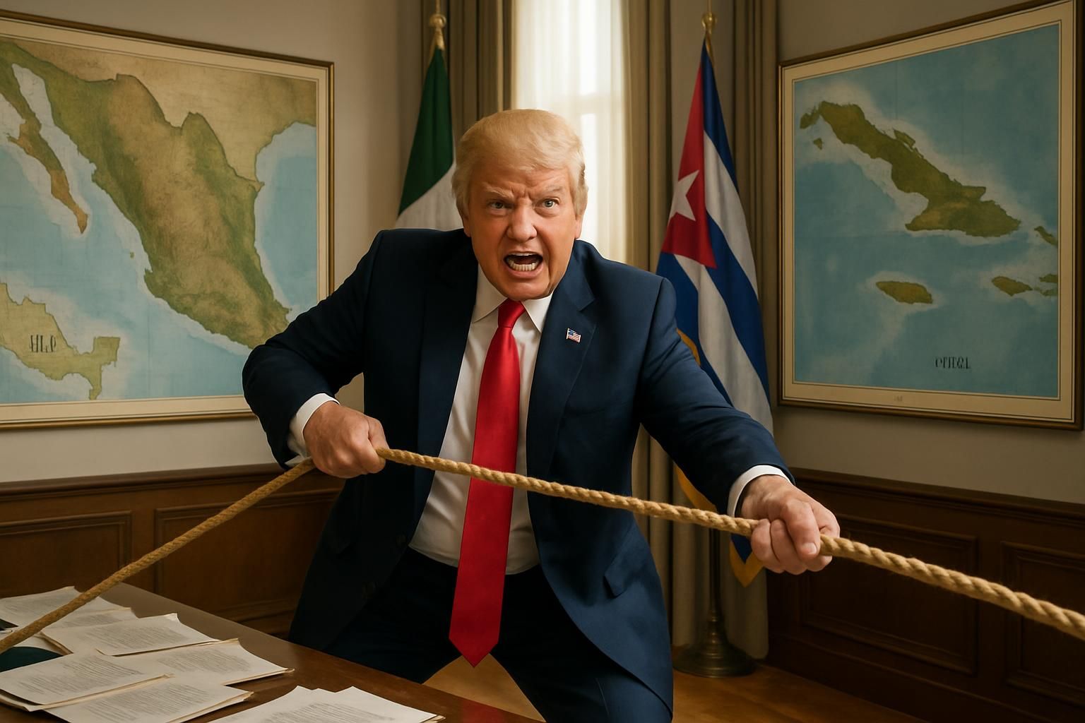 Géopolitique : Donald Trump secoue les liens diplomatiques entre le Mexique et Cuba