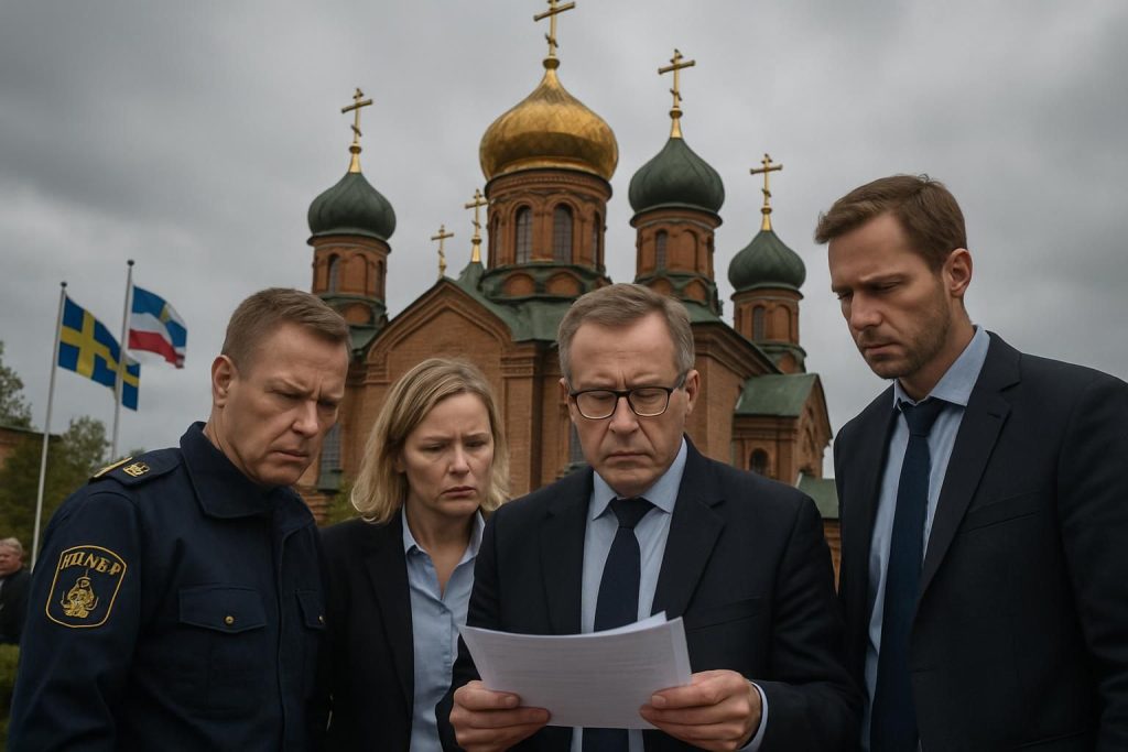 la suède envisage de fermer une église orthodoxe russe accusée d'exercer des influences pro-moscou, soulevant des enjeux géopolitiques majeurs entre stockholm et moscou.