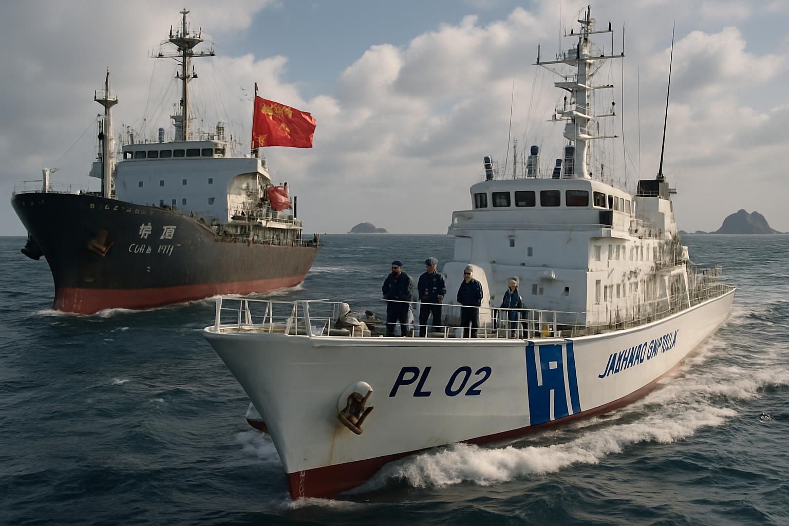 Géopolitique : Tokyo intercepte un navire chinois, un nouvel épisode tendu dans les eaux disputées avec Pékin